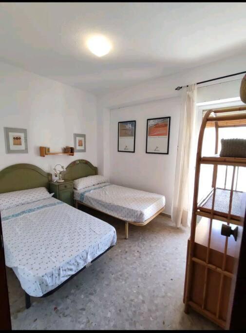 Апартаменты Amplio Piso Con Terraza A 50 M De Playa Мирамар Экстерьер фото